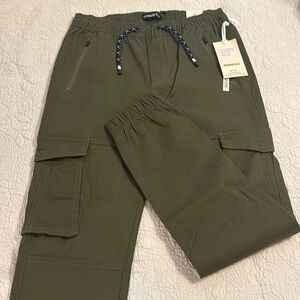 Boys green khaki pants size 14 never worn